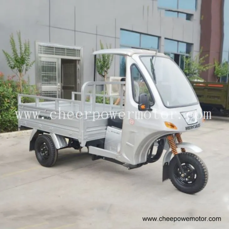 Cabine fermée 800kg Max Loading 150cc Trike